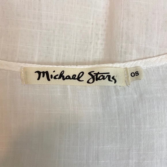 Michael Stars Linen & Mesh Tunic - Picture 14 of 14